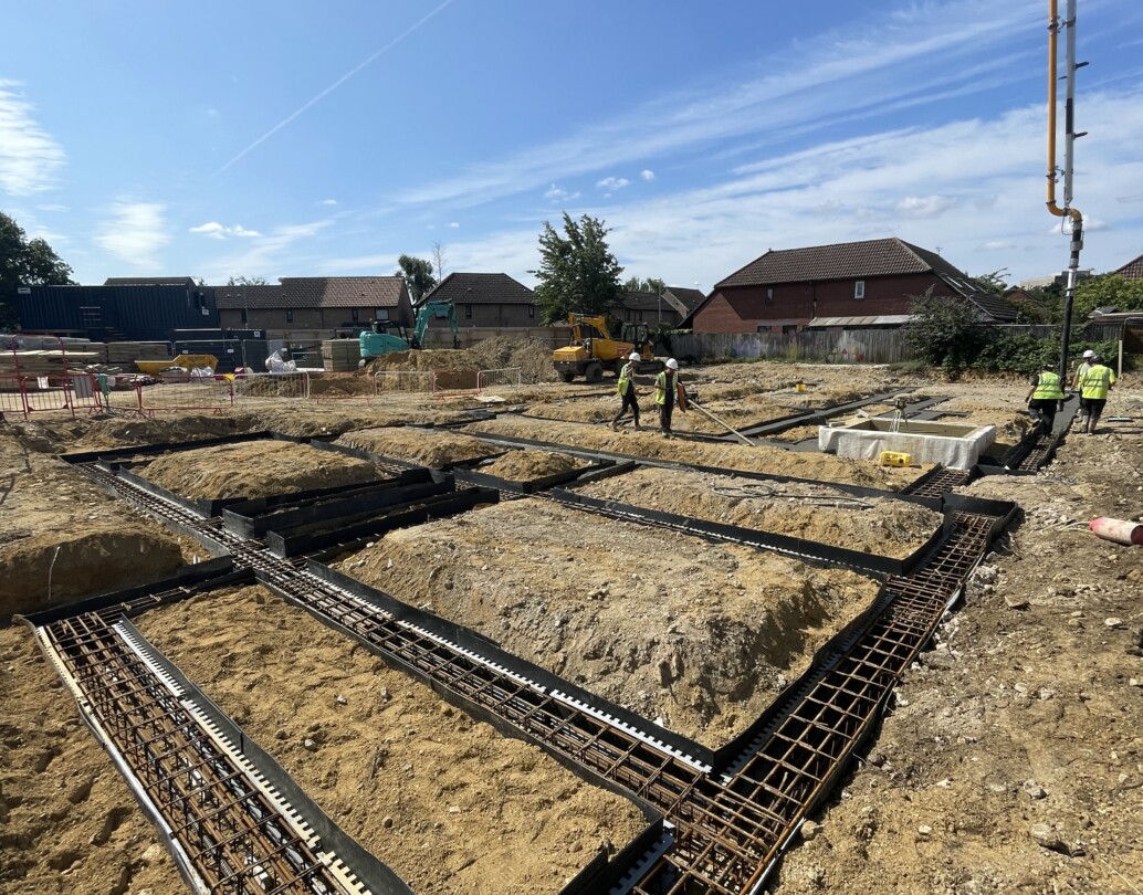 Foundations installation and ground reinforcement by CCS Contractors Ltd.