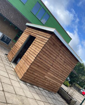 Priory Common School construction project groundworks by CCS Contractors Ltd alongside Ashe Construction.